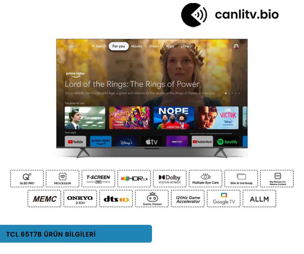 TCL 65T7B 2 1