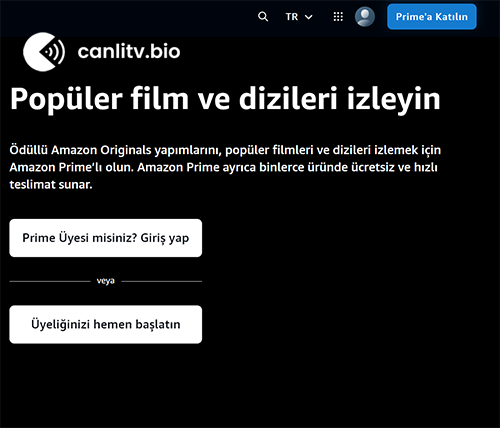 amazon prime video uyelik 1