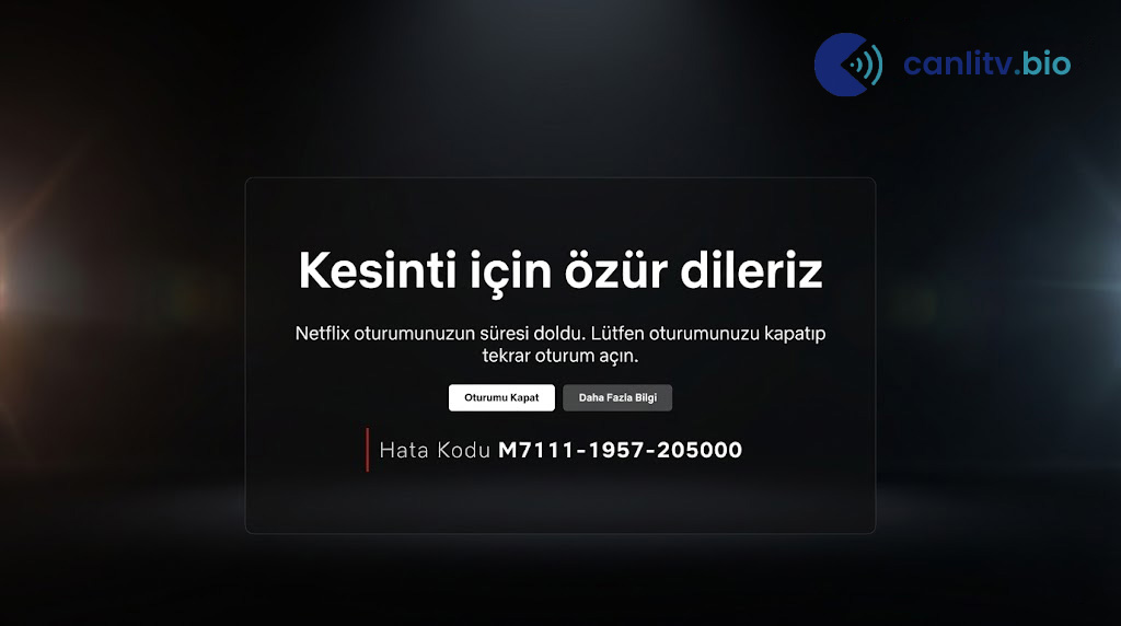 netflix hata kodu m7111