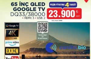 Dijitsu 65 DQ 33000 QLED TV İncelemesi: 9 Aralık BİM Fırsatı Alınır mı?